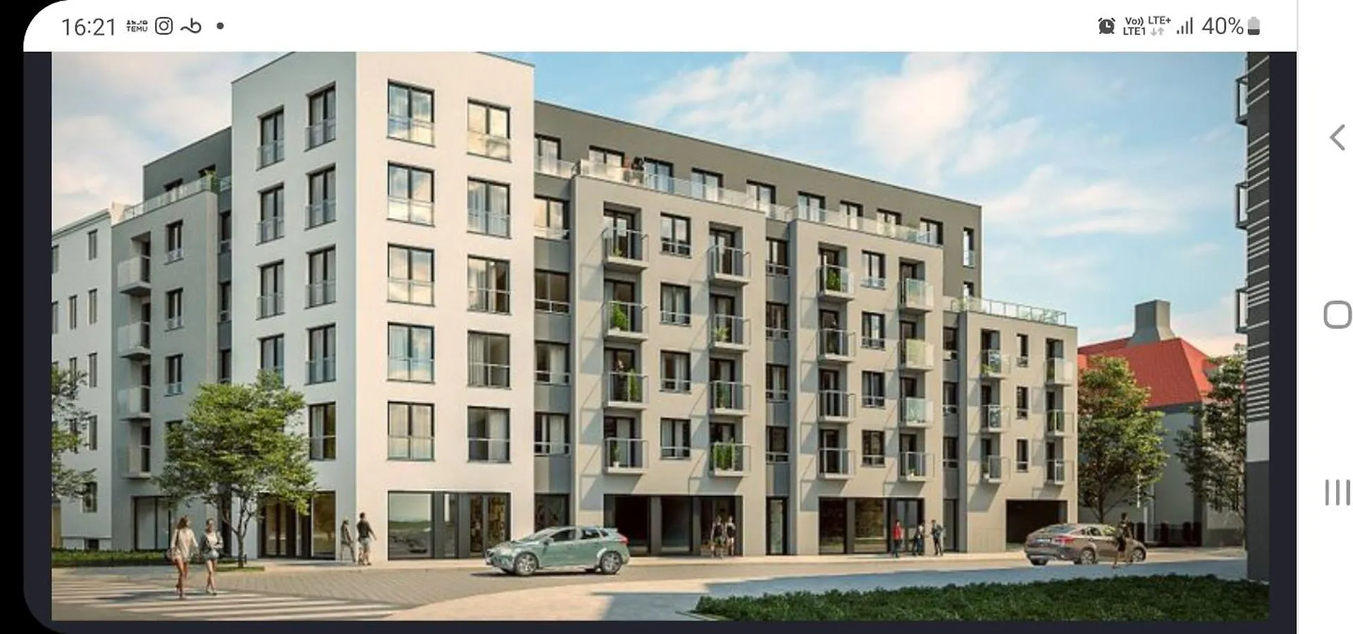 Apartment Ferienwohnung Wilda Corner Street View Posen