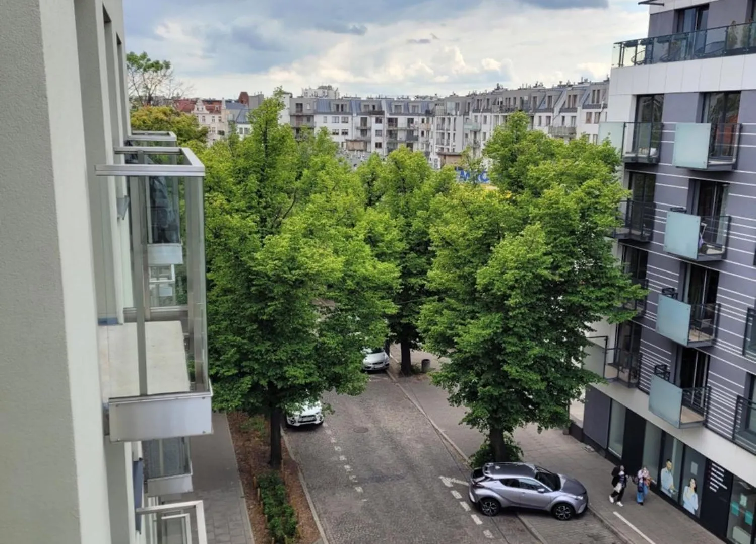 Apartment Ferienwohnung Wilda Corner Street View Posen